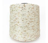 Hilo de lentejuelas con purpurina de 500G, hilo de ganchillo a mano, hilo para tejer ropa, hilo de costura con lentejuelas, hilo de tejer, lentejuelas