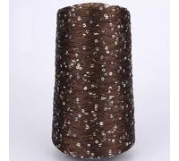 Hilo de lentejuelas con purpurina de 500G, hilo de ganchillo a mano, hilo para tejer ropa, hilo de costura con lentejuelas, hilo de tejer, lentejuelas