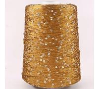 Hilo de lentejuelas con purpurina de 500G, hilo de ganchillo a mano, hilo para tejer ropa, hilo de costura con lentejuelas, hilo de tejer, lentejuelas