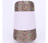 Hilo De Lentejuelas De 2mm, Ovillo De Hilo Tejido A Mano Para Manualidades, 100g,B09,10 Piezas