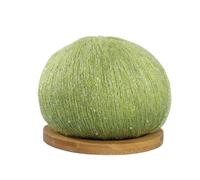 Hilo de Lentejuelas Hilo con lentejuelas for tejer a ganchillo suéter, chal, hilos for costura, 450 m/unids, 50g Para coser(Color 26)