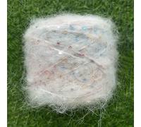 Hilo de lentejuelas Mohair de 300/600g, hilo de lana de lentejuelas de felpa suave y grueso colorido para tejer a mano DIY, bufanda para Jersey, sombrero, línea de ganchillo