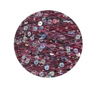 Hilo de Lentejuelas Ovillo de 140 m for tejer a mano, hilo algodón 3,0 mm + 6 con lentejuelas, ideal for suéteres, gorros y bufandas(Color 76)