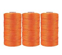Hilo de macramé de algodón, 3 unidades de 50 g, hilo acrílico supersuave para principiantes y niños, para tejer y hacer ganchillo