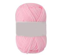 Hilo de madeja colorido para accesorios de punto de ganchillo, hilo suave de color sólido, madeja multicolor para hacer juguetes a mano