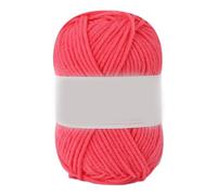 Hilo de madeja colorido para accesorios de punto de ganchillo, hilo suave de color sólido, madeja multicolor para hacer juguetes a mano