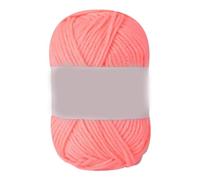 Hilo de madeja colorido para accesorios de punto de ganchillo, hilo suave de color sólido, madeja multicolor para hacer juguetes a mano
