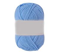 Hilo de madeja colorido para accesorios de punto de ganchillo, hilo suave de color sólido, madeja multicolor para hacer juguetes a mano