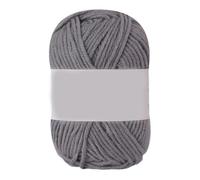 Hilo de madeja colorido para accesorios de punto de ganchillo, hilo suave de color sólido, madeja multicolor para hacer juguetes a mano