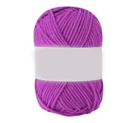 Hilo de madeja colorido para accesorios de punto de ganchillo, hilo suave de color sólido, madeja multicolor para hacer juguetes a mano