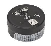 Hilo de mapeo de cejas preentintado, hilo de marcado de microblading de 65,6 pies, hilo de marcado de microblading de maquillaje, profesional para salón de belleza (Black)
