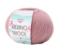 Hilo de mezcla de lana de 134 yardas/rollo, peso de estambre para principiantes, alfombras de punto para, mezcla de bufanda para