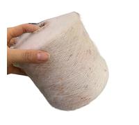 Hilo de mohair de puntos de color de 500 g: hilo tejido a mano suave, no espinoso y de grosor medio for bufandas y chales(Lotus powder)