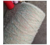 Hilo de mohair degradado de 500 g, súper suave y cómodo for tejer a mano, tejer bufandas, gorros, suéteres, crochet, bricolaje, hilo de lana de 3 capas, rosa(Children Fun World)