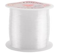 Hilo de nylon claro para pesca, diámetro 0,2 mm, carrete para abalorios
