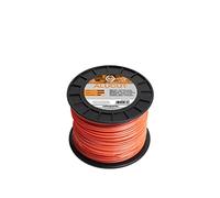 Hilo de Nylon de Corte de Aluminio, Hexagonal, 2,4 mm x 360 m, con partículas de Aluminio