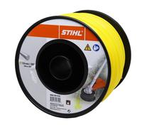 Hilo de Nylon STIHL Rollo Tondo Amarillo 3,0 mm x 162 m para Desbrozadora