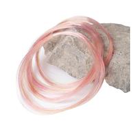 Hilo de Pescar 1 Paquete a Granel 100M Hilo de Pescar Nailon monofilamento Multicolor Lago río Carpa línea Pesca en Agua Salada para Colgar(0.40mm)