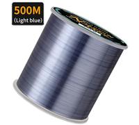 Hilo de pescar de nailon Fish King, gris, 500 m, 1,5-7,15 lb, 3000 m/500 m, monofilamento de 4,13-34,32