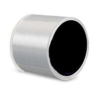 Hilo de Pescar Línea de Pesca Invisible 120 m con Revestimiento fluorocarbono Moteado, 0,20 mm-0,50 mm, 4,13 lb-34,32 LB, línea moteada superresistente para Colgar(White,8.0)