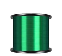 Hilo de Pescar Línea de Pesca Invisible 500M y 1000M, Hilo Nailon monofilamento súper Fuerte, Material Recubierto motas for Carpa(Green,500M 0.430mm-7.0)