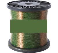 Hilo de Pescar Línea de Pesca Invisible, línea de Carpa moteada, línea manchada súper Fuerte, línea de Pesca con Mosca de Nailon Que se Hunde(3000M Green,2.0-0.235mm-14LB)