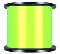 Hilo De Pescar Línea de Pesca súper Fuerte Línea de Pesca de Nailon monofilamento(Yellow,1000M 2.0 0.235mm)