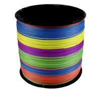 Hilo de Pescar monofilamento, 12 Strand Braided PE Fishing Line Floating 100-500m 0.14-0.55mm 25-120lb Multicolor(Multicolor,300M-0.32MM-50LB)