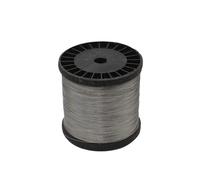 Hilo de Pescar monofilamento, 316 Marine Grade Stainless Steel Wire Rope Saltwater Fishing Line 0.3-3mm(0.3MM 1X7 100Meters)