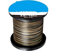 Hilo de Pescar monofilamento, 8X 8 Strands Braided PE Fishing Line Multicolor Multiple Sizes for Carp(8X-Green,300M-6.0-85LB)