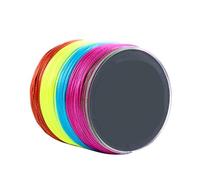Hilo de Pescar monofilamento, Fishing Line 500M 9 Strands Super PE Braided Multicolor Multiple Sizes(0.14mm-20LB)