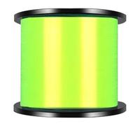 Hilo de Pescar monofilamento, Fishing Line Invisible Monofilament Nylon Coated Speckle Multicolor Multiple Sizes Carp(Yellow,1000M 0.148mm-0.8)