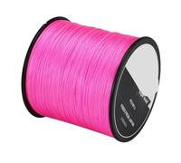 Hilo de Pescar monofilamento, Multicolor 4-Strand Braided Fishing Line 300M-1000M Size 0.4-8. for Carp(Pink,X4 500M 80LB 8.0)