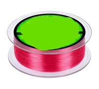Hilo de Pescar monofilamento, Multicolor Nylon Monofilament Carp Fishing Line 4-25LB Saltwater Freshwater(Red,550M-0.22mm-6LB)