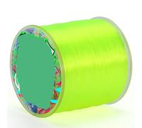 Hilo de Pescar monofilamento, Nylon Fishing Line 500m Multiple Sizes Multicolor 7-38LB For Salt Fresh Water(Light Green,8.0-0.50mm-38LB)