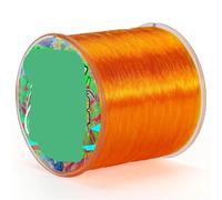 Hilo de Pescar monofilamento, Nylon Fishing Line 500m Multiple Sizes Multicolor 7-38LB For Salt Fresh Water(Orange,6.0-0.40mm-30LB)