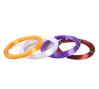 Hilo de Pescar monofilamento, Nylon Monofilament Fishing Line Multicolor Multiple Sizes(C,500M-0.39MM-27BL)