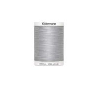 Hilo de poli?ster Gutermann Sew All, 1000 m, gris niebla (0038)