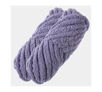 Hilo de poliéster grueso for tejer a mano, hilo ganchillo voluminoso for sombrero, manta, estera, casa mascotas, cuerda for suéter, 500g en total, 2 uds Para Tejer A Mano(2PCS 17 middle gray)