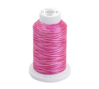Hilo de polilita abigarrado Sulky Of America de 60 wt, 1650 yardas, color flor fucsia