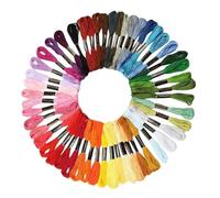 Hilo De Punto De Cruz - Hilo De Bordado - Conjunto De Bordado | Bordado | Tanga De Algodón Colorido Para La Decoración De Proyectos De Edredones De Reparación Principiantes Y Expertos