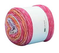 Hilo de Punto Wooly, Hilo de Cuento de Hadas, 100% Algodón para Punto O Ganchillo, Hilo DIY Bufanda Crochet Hilo con Un Crochet, Ideal para Sombreros, Bufandas Y Calentadores