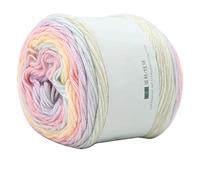 Hilo de Punto Wooly, Hilo de Cuento de Hadas, 100% Algodón para Punto O Ganchillo, Hilo DIY Bufanda Crochet Hilo con Un Crochet, Ideal para Sombreros, Bufandas Y Calentadores