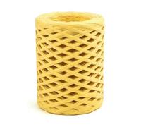 Hilo de rafia, Hilo de paja rafia, rollo 100M, Multicolor for tejer, ganchillo, bricolaje(14-monochrome)