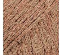 Hilo de tejer de algodón, viscosa y lino, Drops Belle, DK, peso ligero de estambre 51.0 g, 131 yardas (25 marrón bosque)