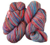 Hilo degradado 500 g/set de hilo lana teñido segmento degradado for tejer a mano chales bufanda for Jersey sombreros chaleco Diy suave y cálido esponjoso para suéteres, bufandas(Color3)