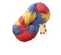 Hilo degradado Hilo de lana grande degradado for tejer, bufanda for Jersey, sombrero, chal, chaleco, hilo teñido segmento cálido, suave y esponjoso, 250 g/unidad para suéteres, bufandas(Color12)