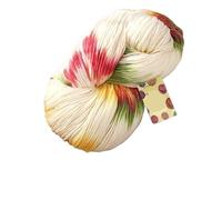 Hilo degradado Hilo de lana grande degradado for tejer, bufanda for Jersey, sombrero, chal, chaleco, hilo teñido segmento cálido, suave y esponjoso, 250 g/unidad para suéteres, bufandas(Color01)
