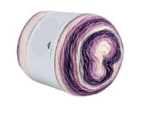 Hilo degradado Hilo de pastel degradado for tejer a mano, hilo colorido ganchillo, sección media gruesa, algodón teñido arcoíris, 100 g/unidad para suéteres, bufandas(Color10)