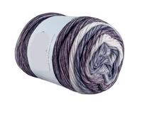 Hilo degradado Hilo de pastel degradado for tejer a mano, hilo colorido ganchillo, sección media gruesa, algodón teñido arcoíris, 100 g/unidad para suéteres, bufandas(Color11)